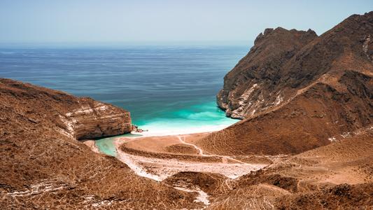 Hidden Beach, Oman