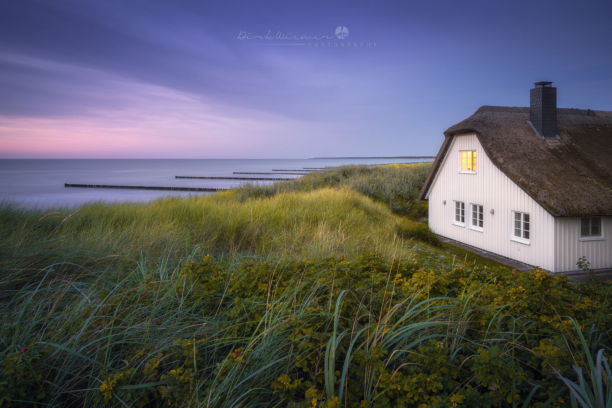 House in dunes, Germany