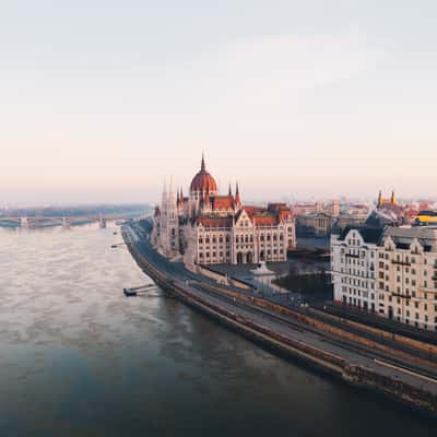 Hungarian Parliament, Budapest, Hungary