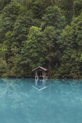 Hut at Klammsee