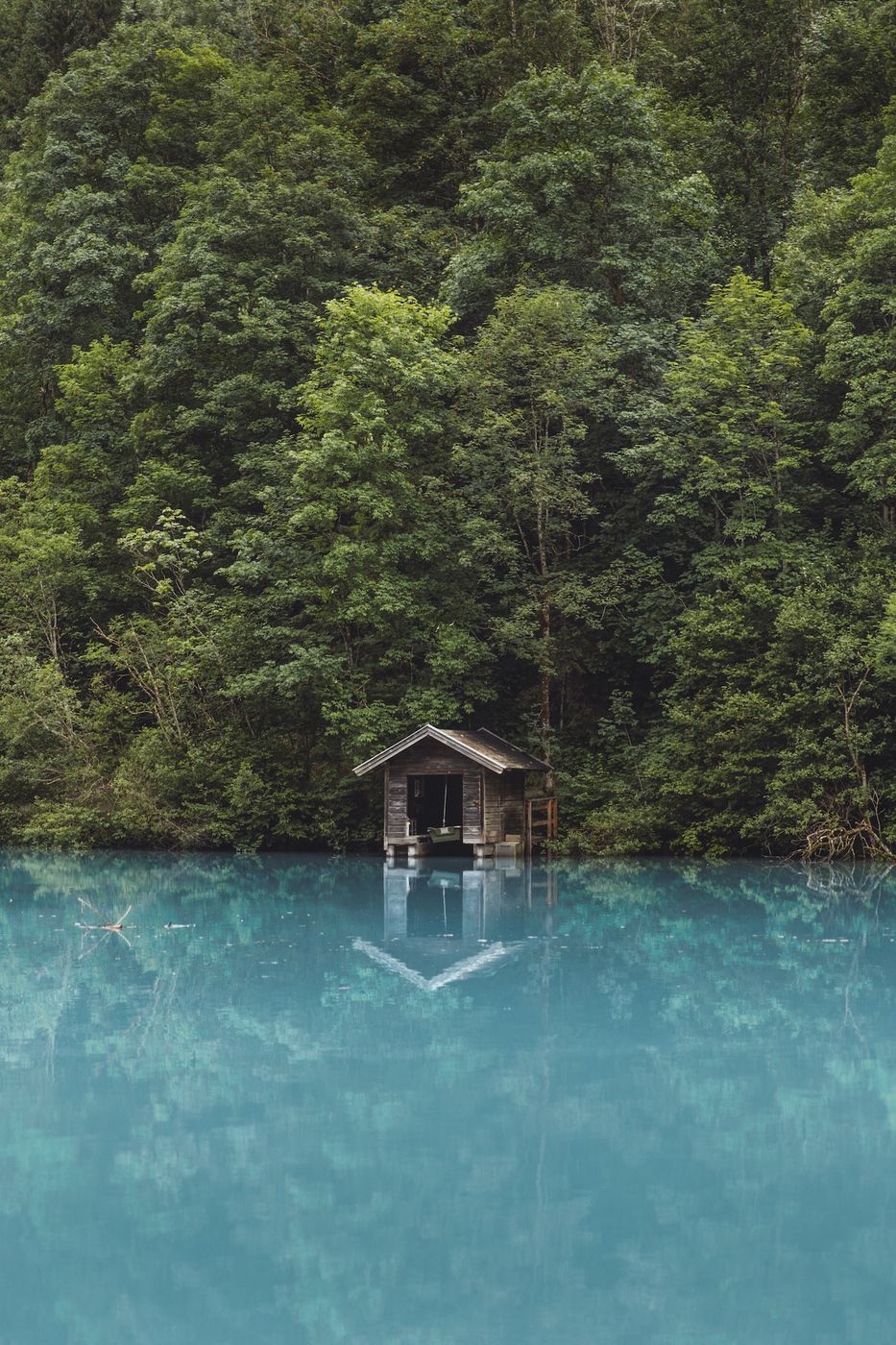 Hut at Klammsee, Austria