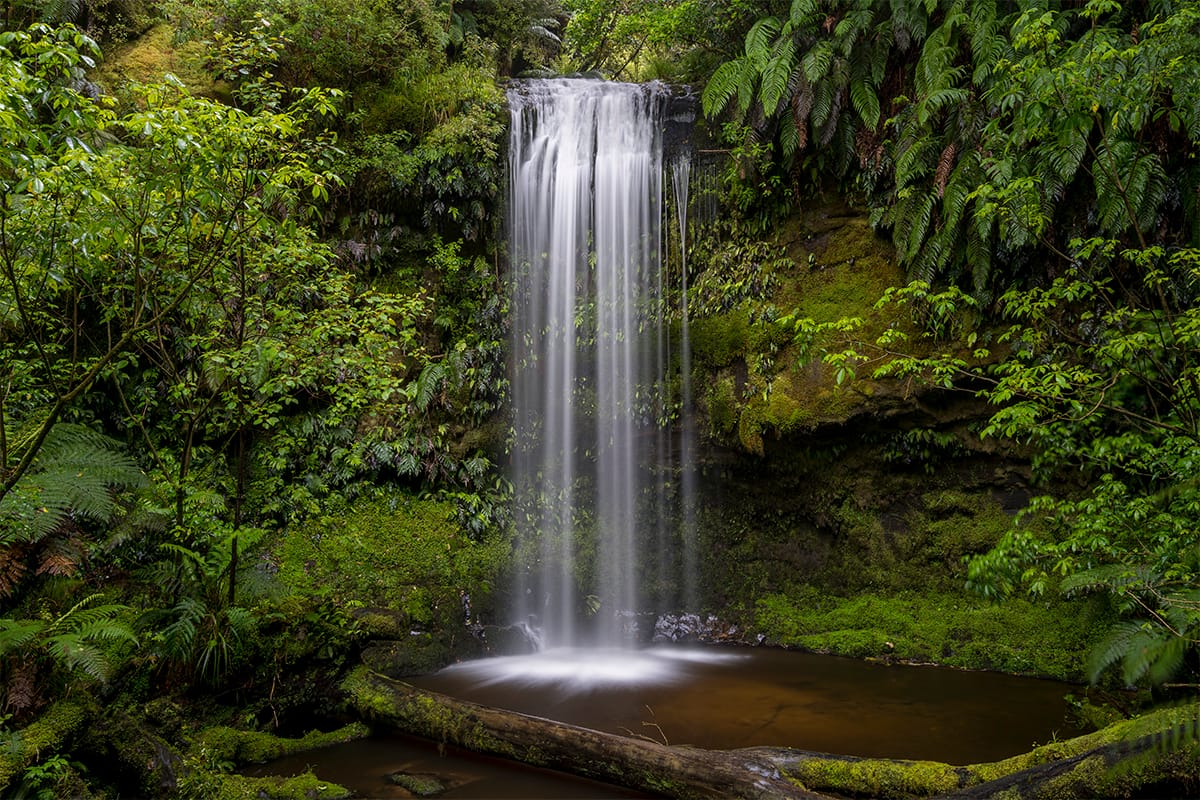 Koropuku Falls, the Catlins, New Zealand