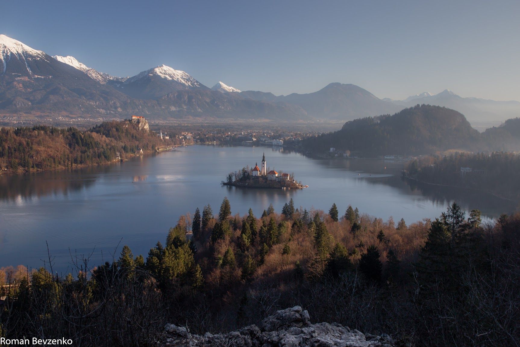 Lake Bled, Mala Osojnica Overlook, Slovenia