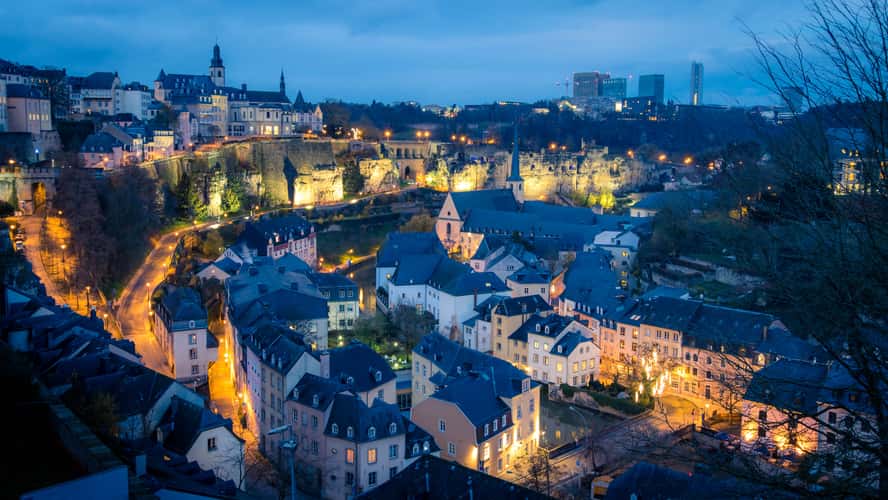 Le Chemin de la Corniche, Luxembourg City