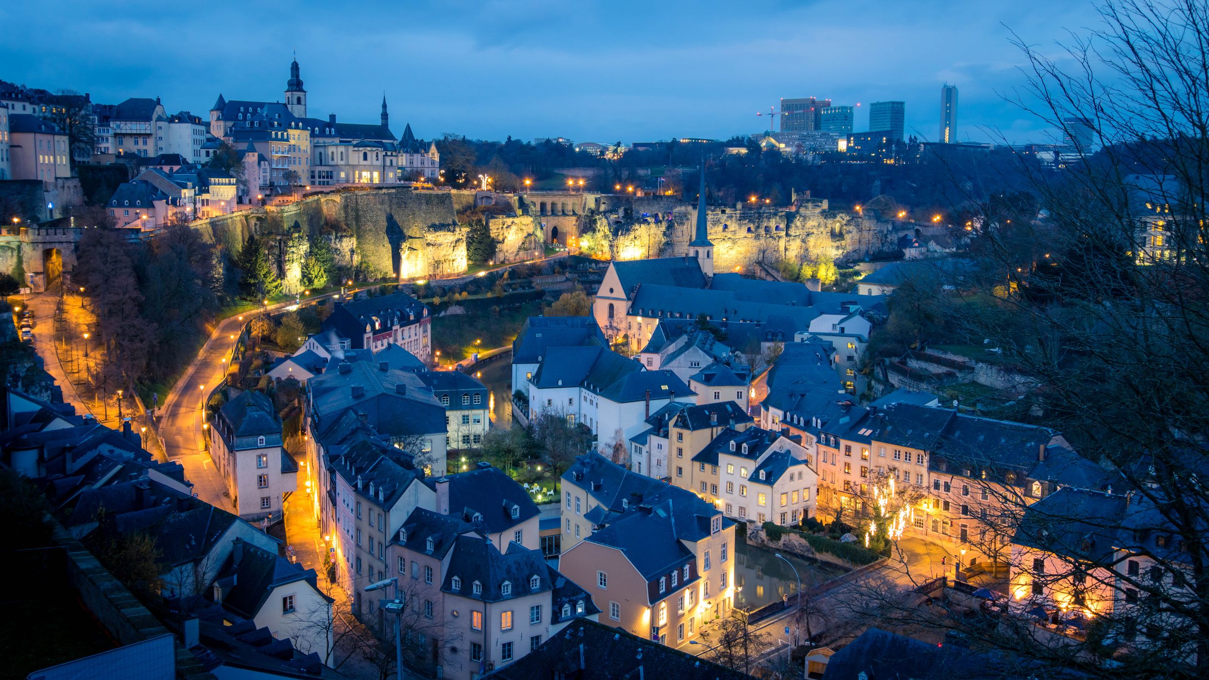 Le Chemin de la Corniche, Luxembourg City, Luxembourg