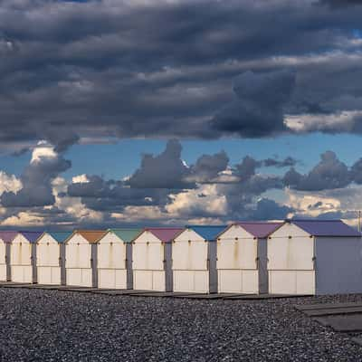 Le Tréport beach (plage), France