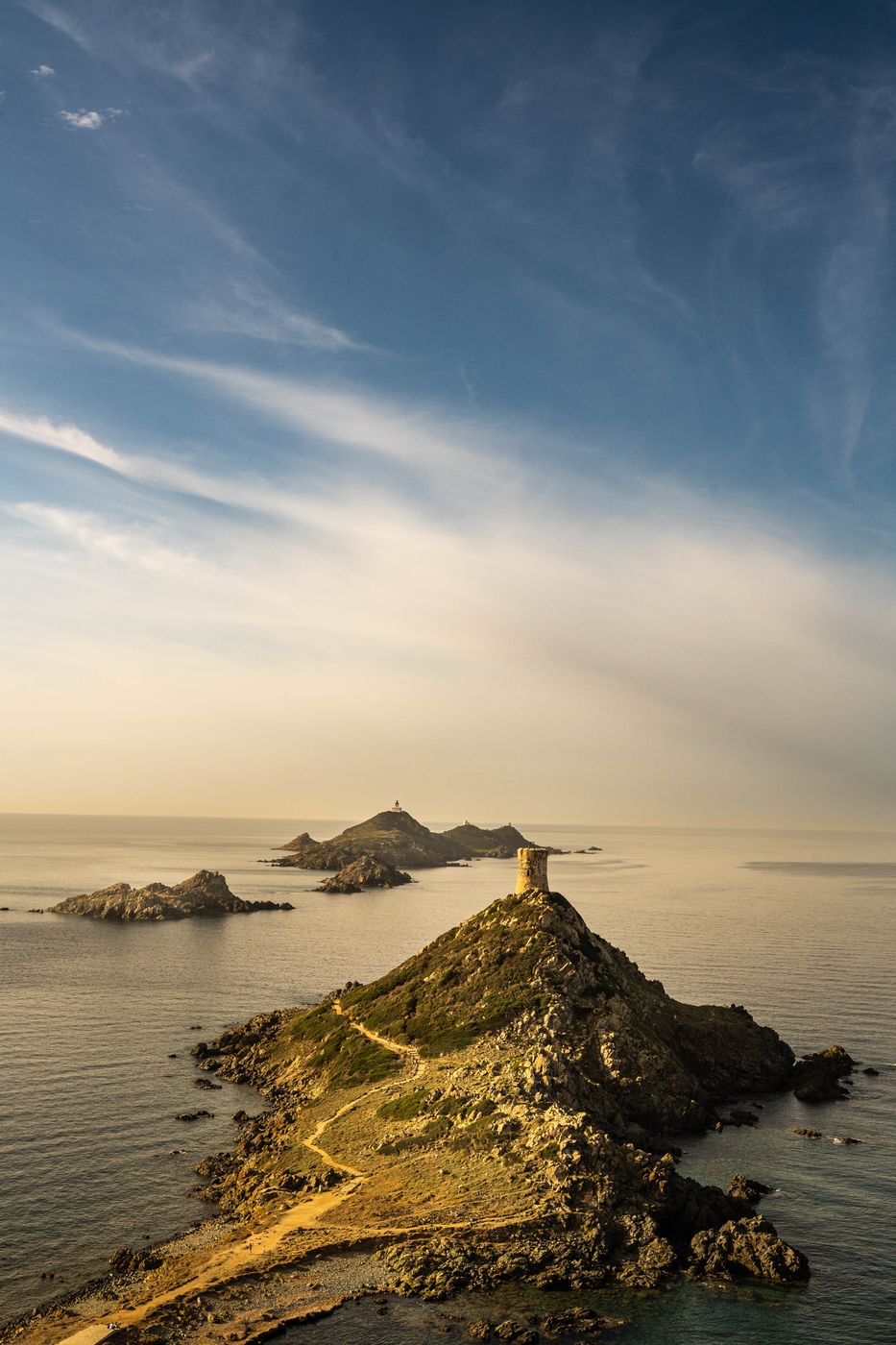 Leuchtturm von Ajaccio, France
