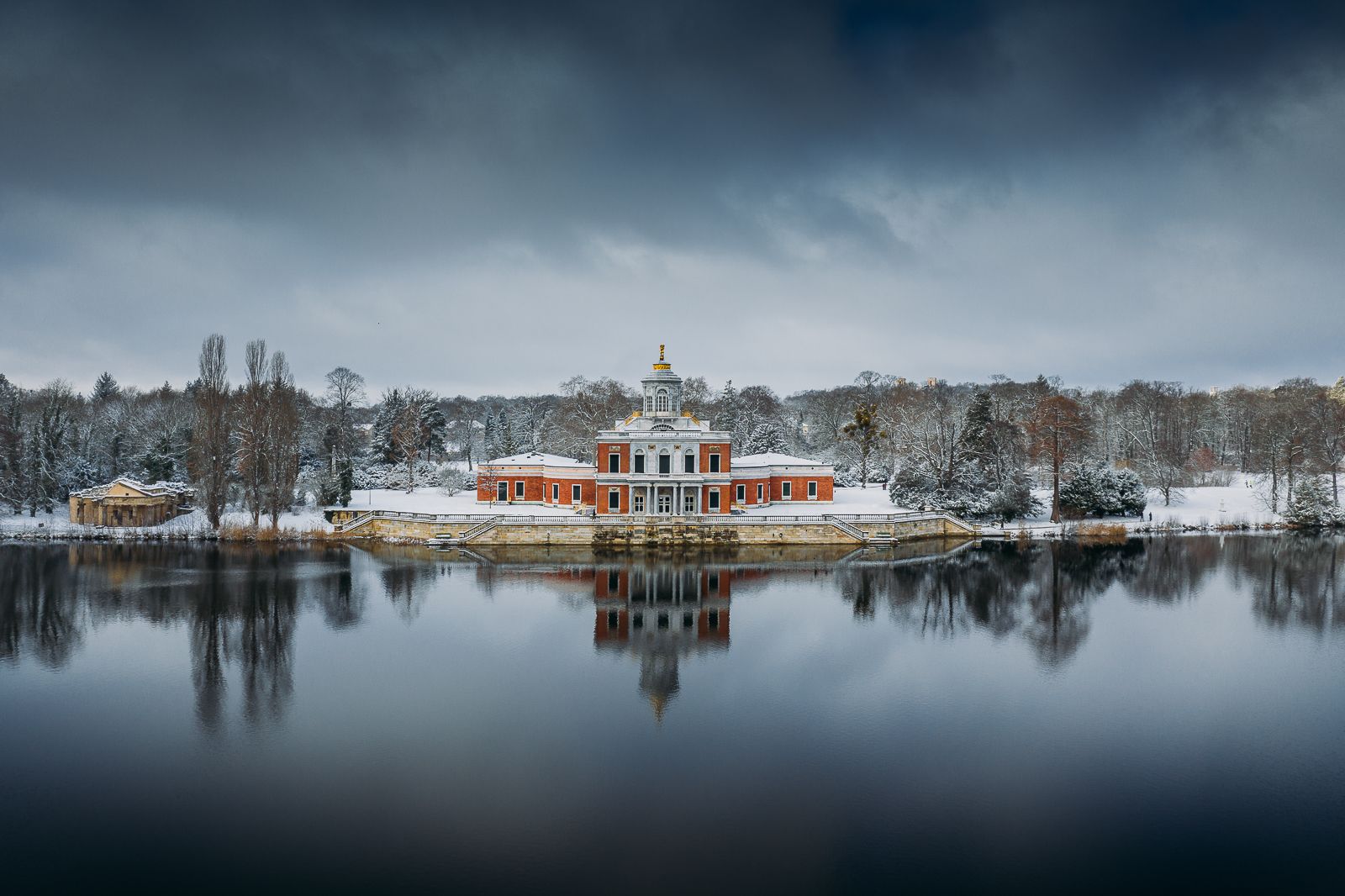 Marmorpalais from Heiliger See, Germany