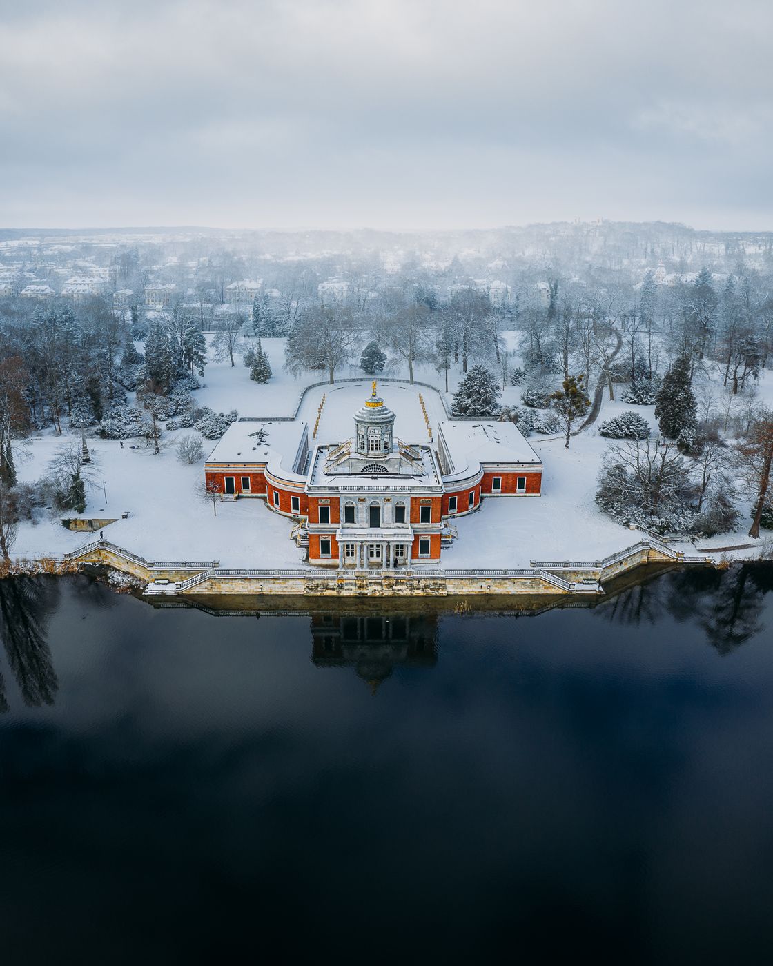 Marmorpalais from Heiliger See, Germany