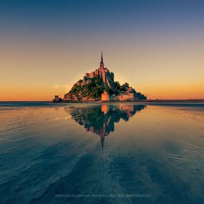 Mont Saint Michel, France