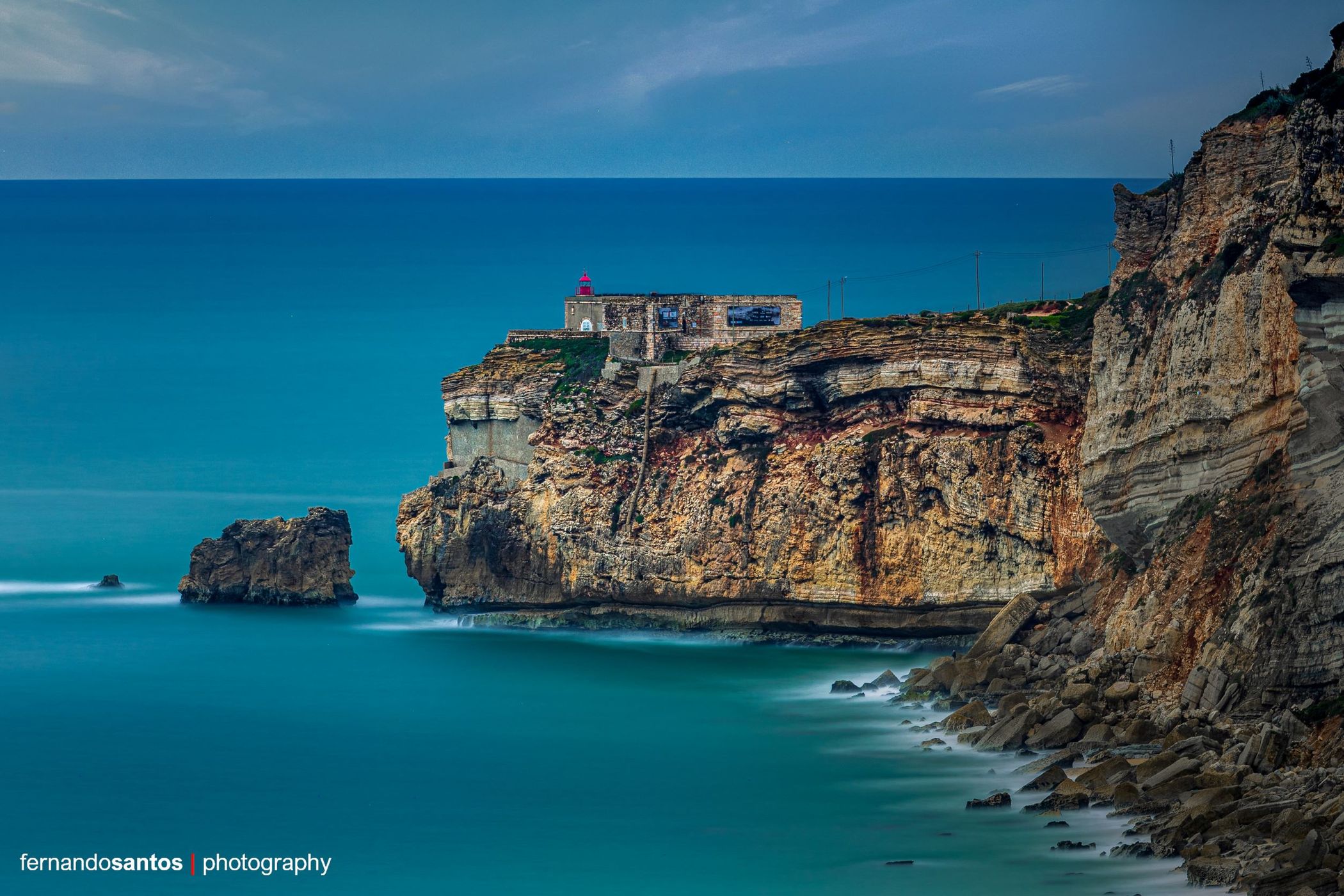 Nazaré Lighthouse, Portugal