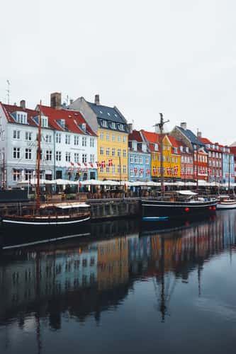 Sunrise in Nyhavn, Copenhagen