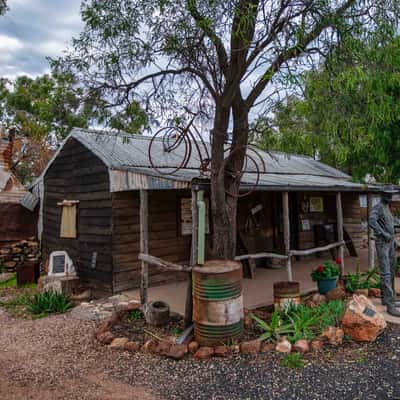 Old house, Lightning Ridge, New South Wales, Australia