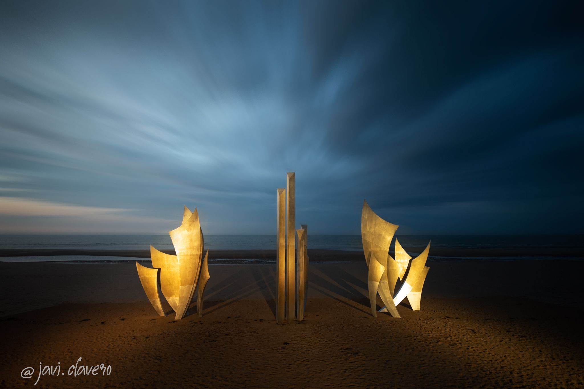Omaha beach, France
