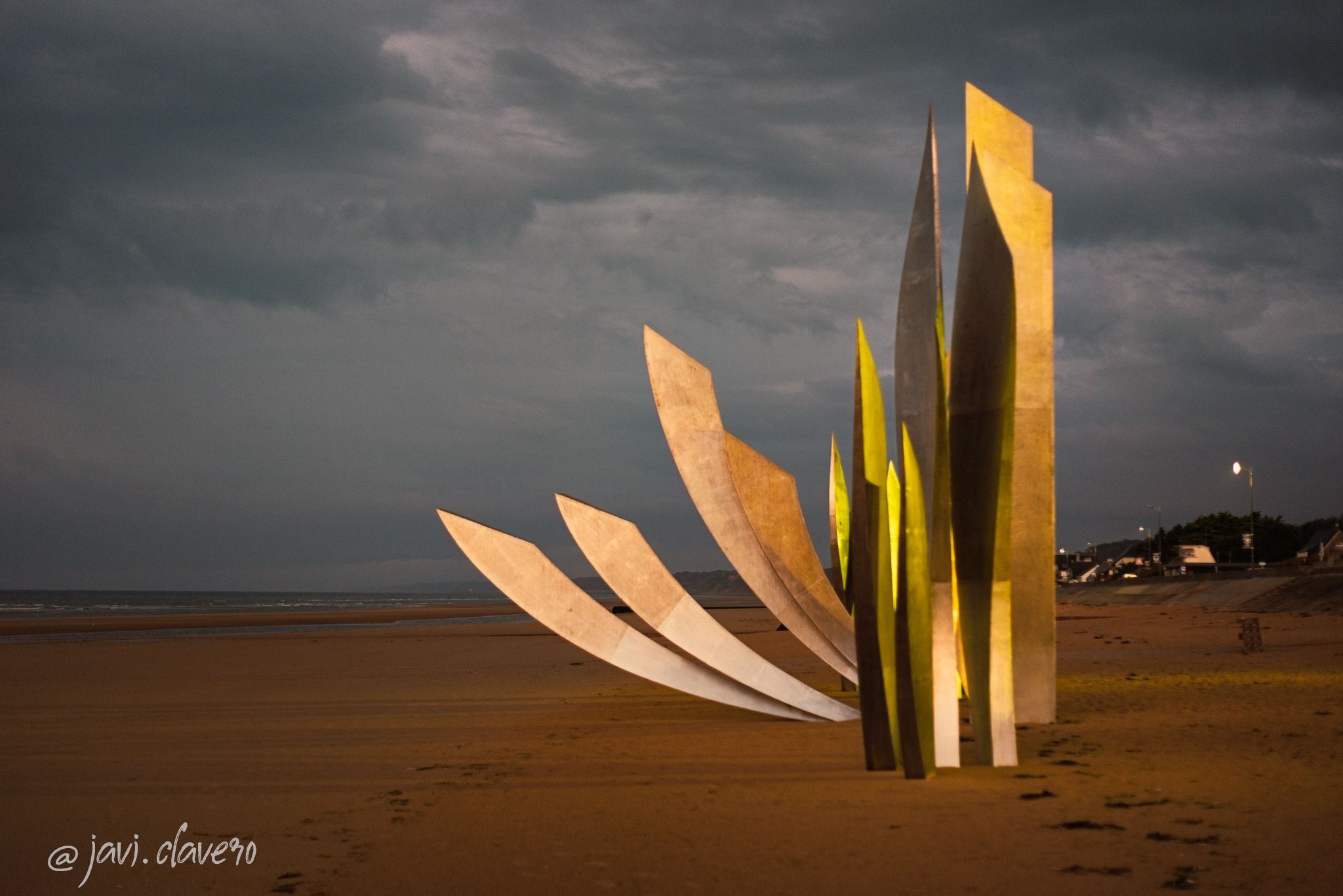 Omaha beach, France