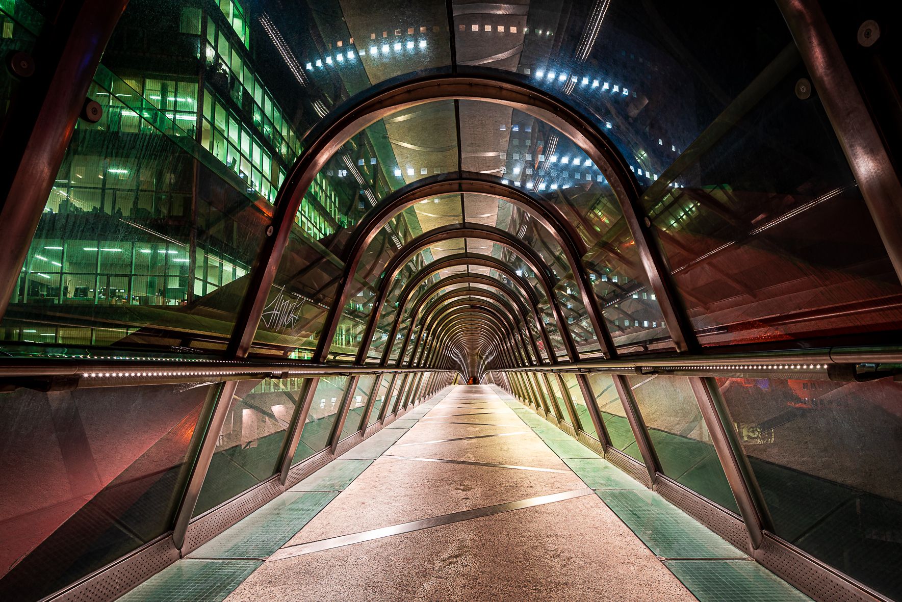 Japan Bridge - Pont d'art, Nanterre, Paris, France
