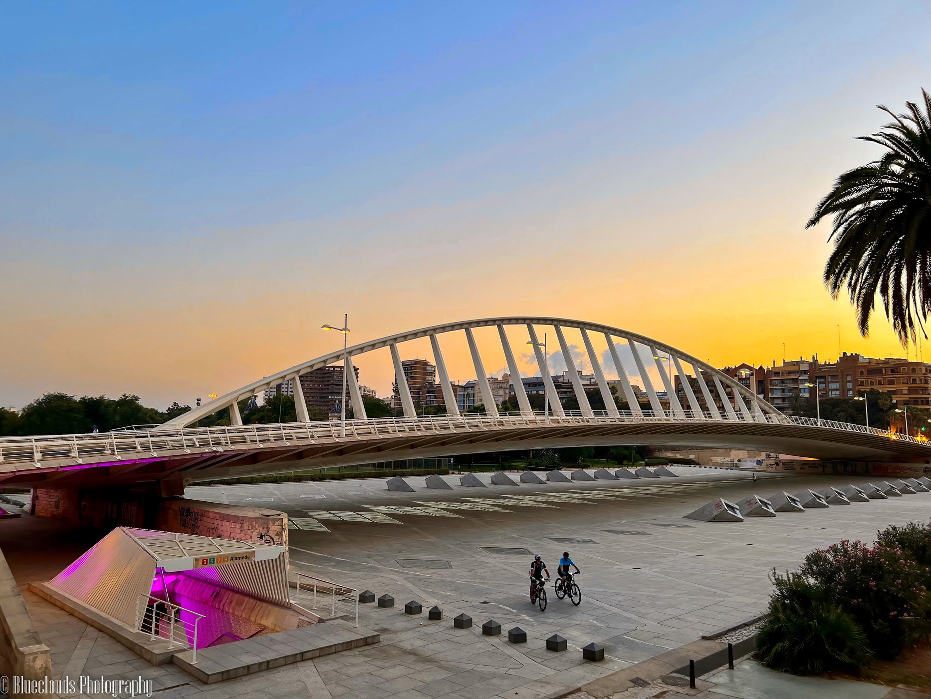 Pont de I'Exposcio Bridge, Spain