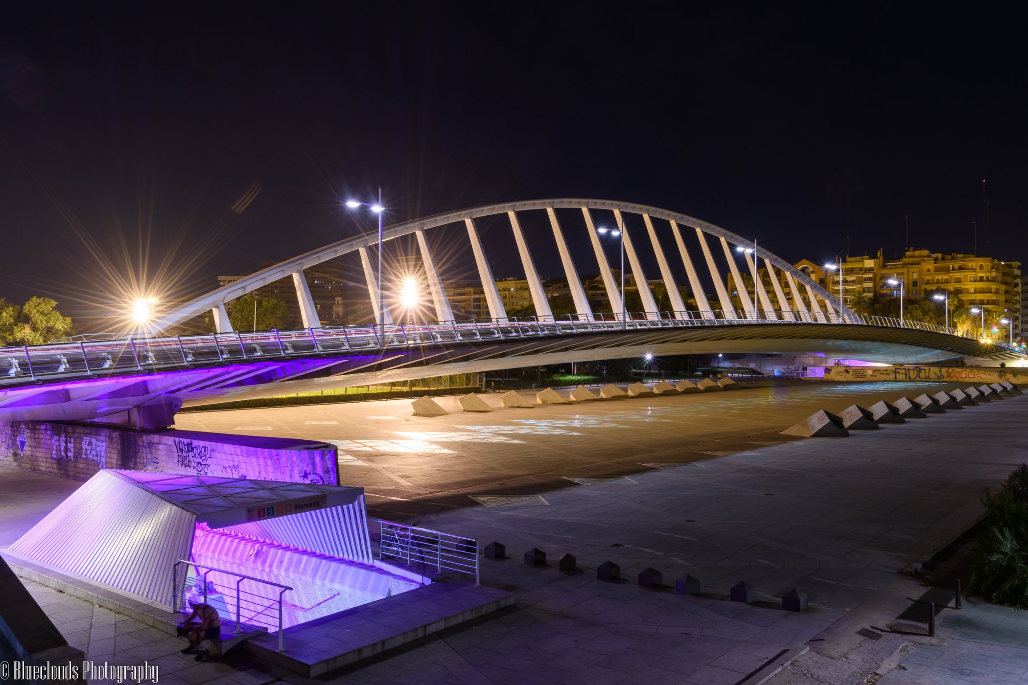 Pont de I'Exposcio Bridge, Spain