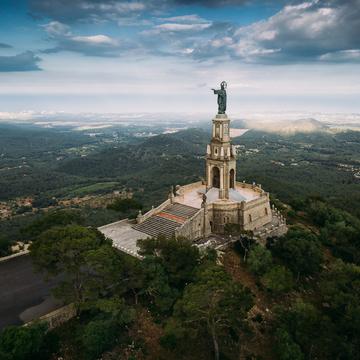 Puig de Sant Salvador (Aerial View), Spain