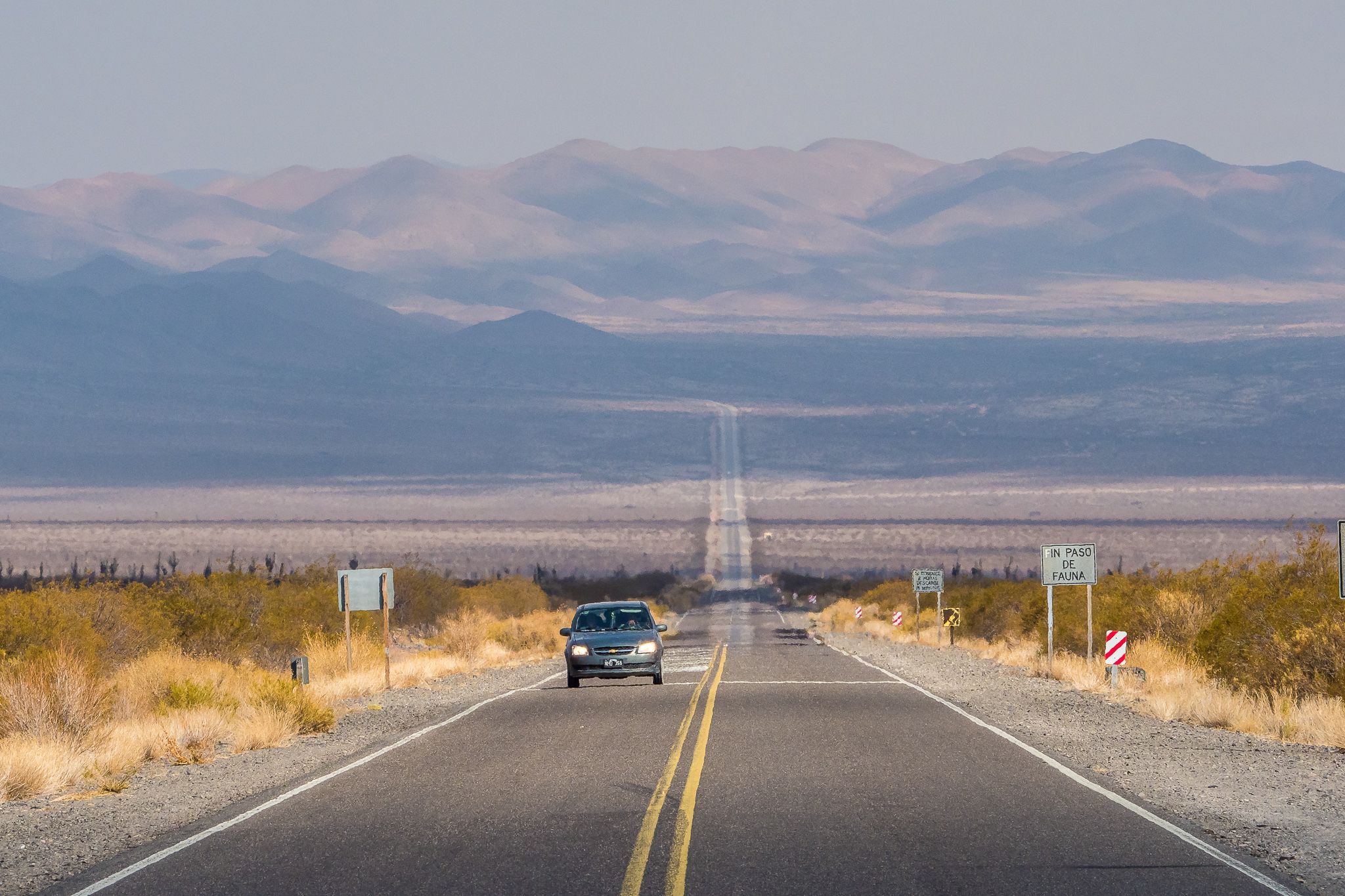 Recta del Tin-Tin Road, Argentina