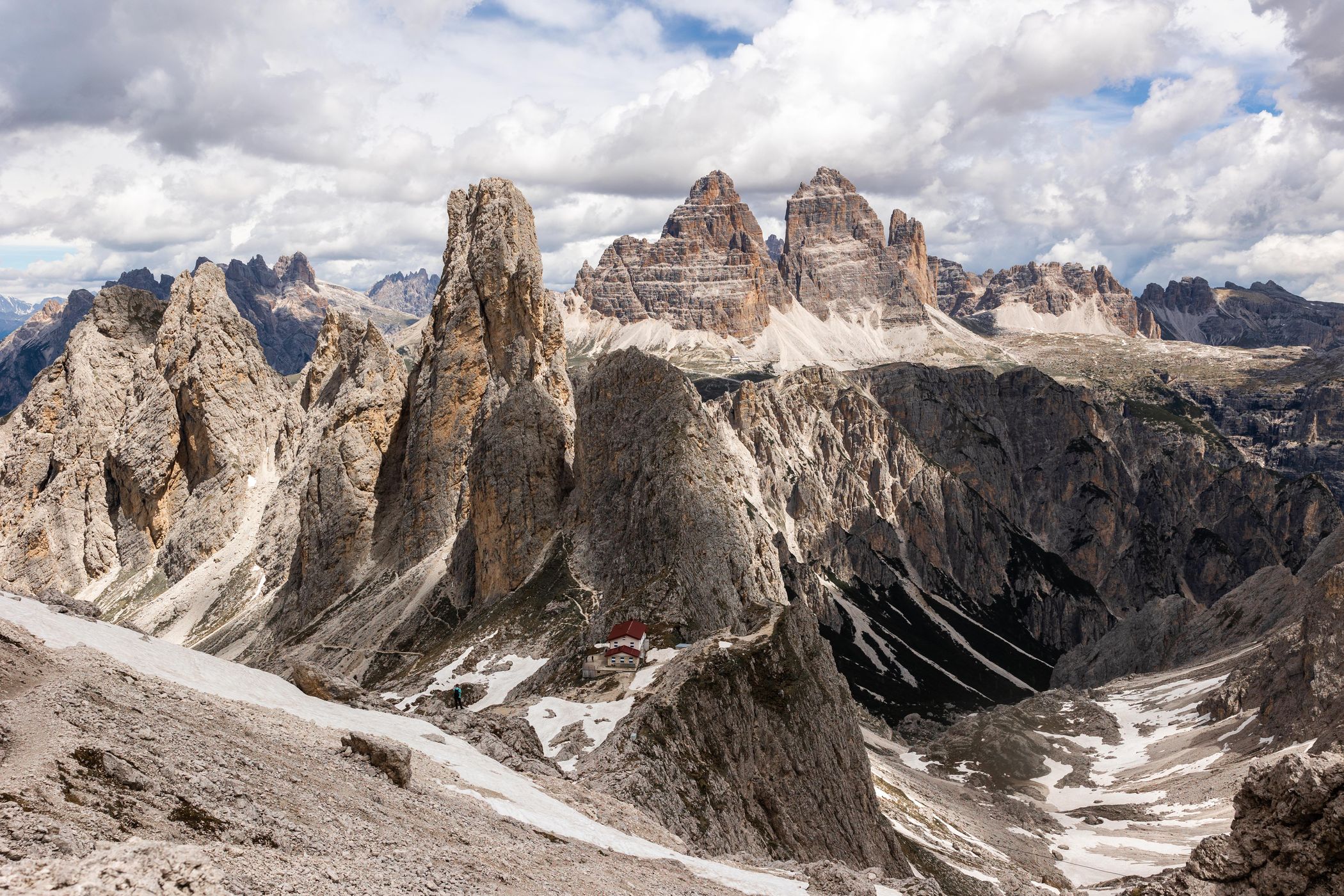 Fonda Savio Hut, Dolomiten, Italy