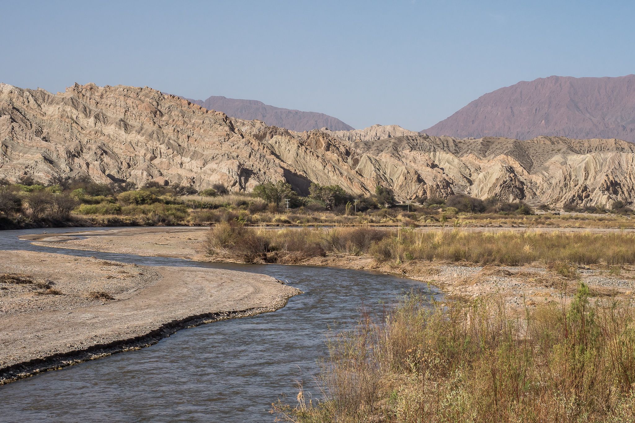Rio Calchaqui Bridge at Quebrada de las Flechas, Argentina