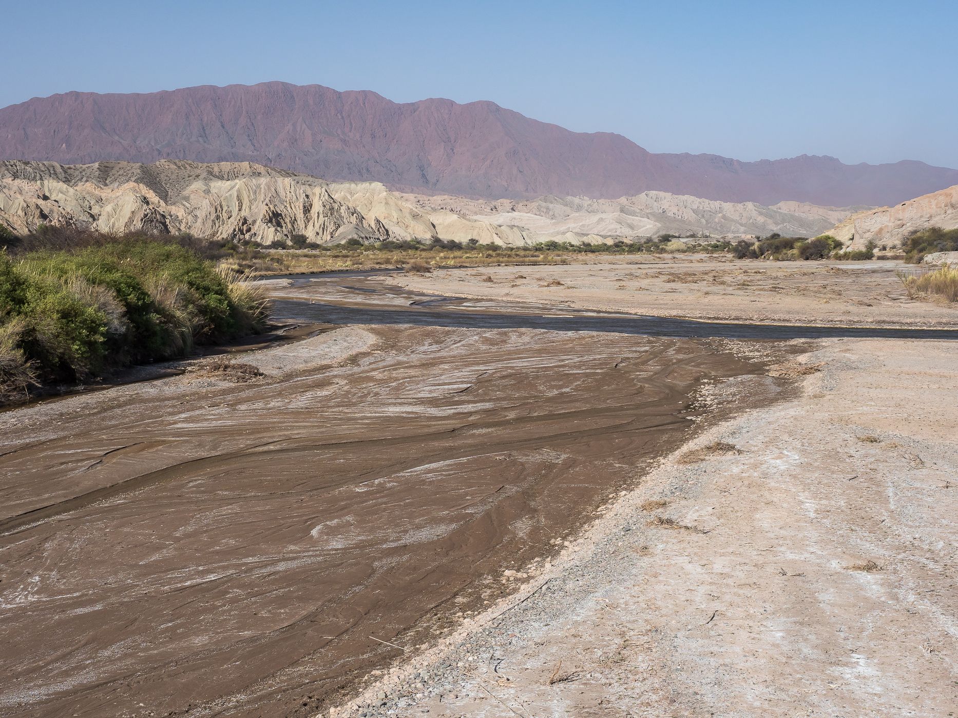 Rio Calchaqui Bridge at Quebrada de las Flechas, Argentina