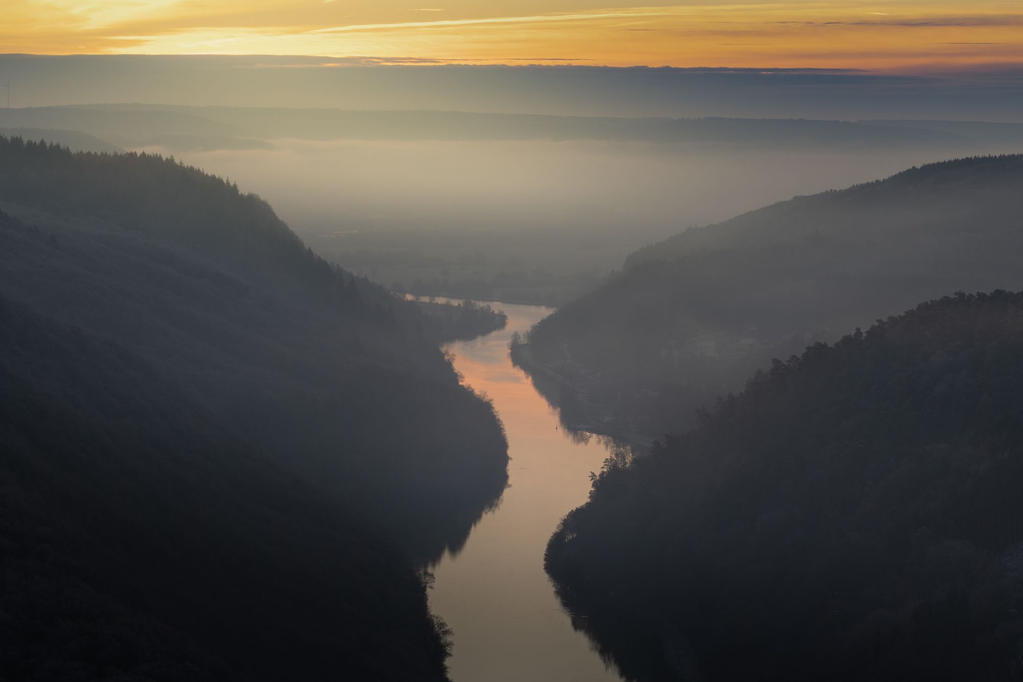Saarschleife/Saar Loop, Mettlach, Germany
