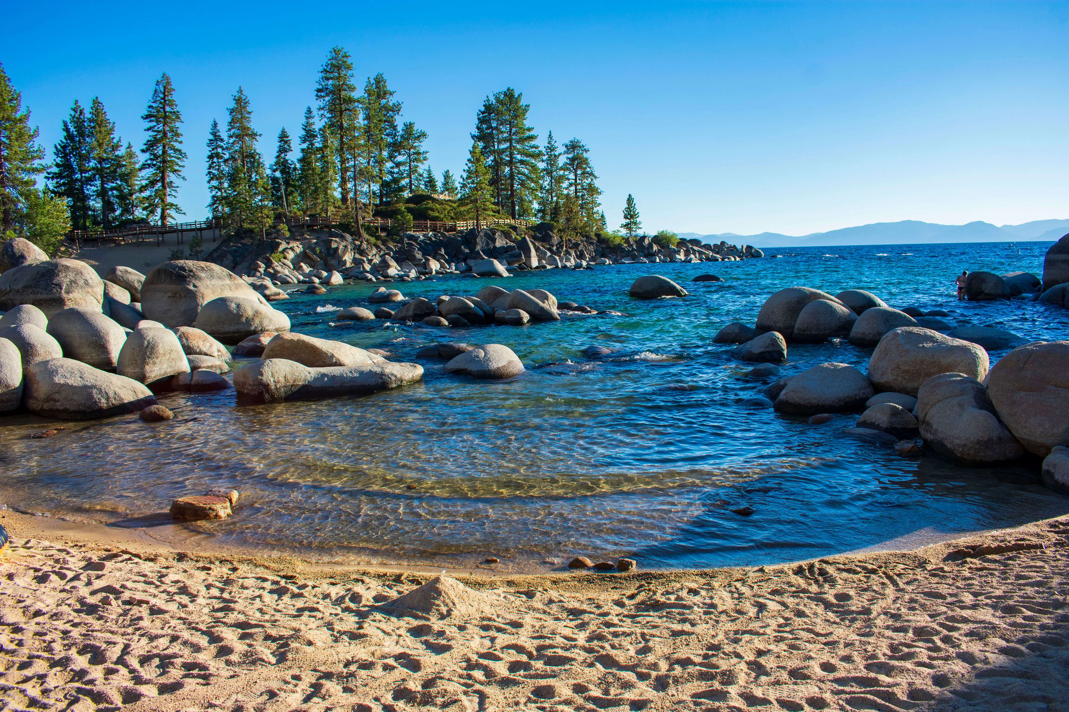 Sand Harbor Beach, Lake Tahoe, USA