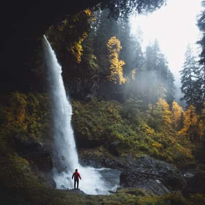 Silver Falls North Falls, USA