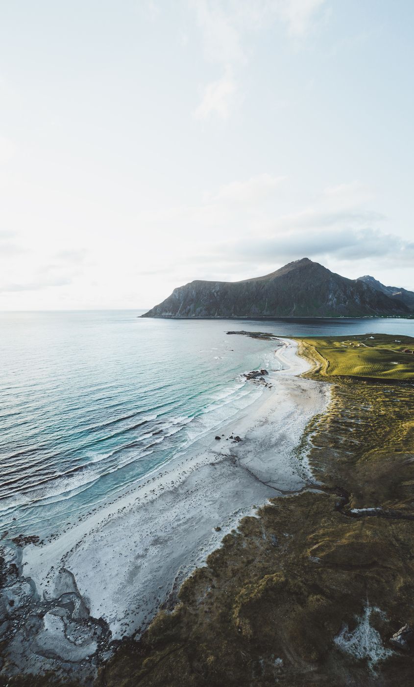 Skagsanden beach, Lofoten Islands, Norway