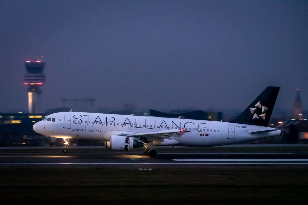 Spotter Location runway 25L, Belgium