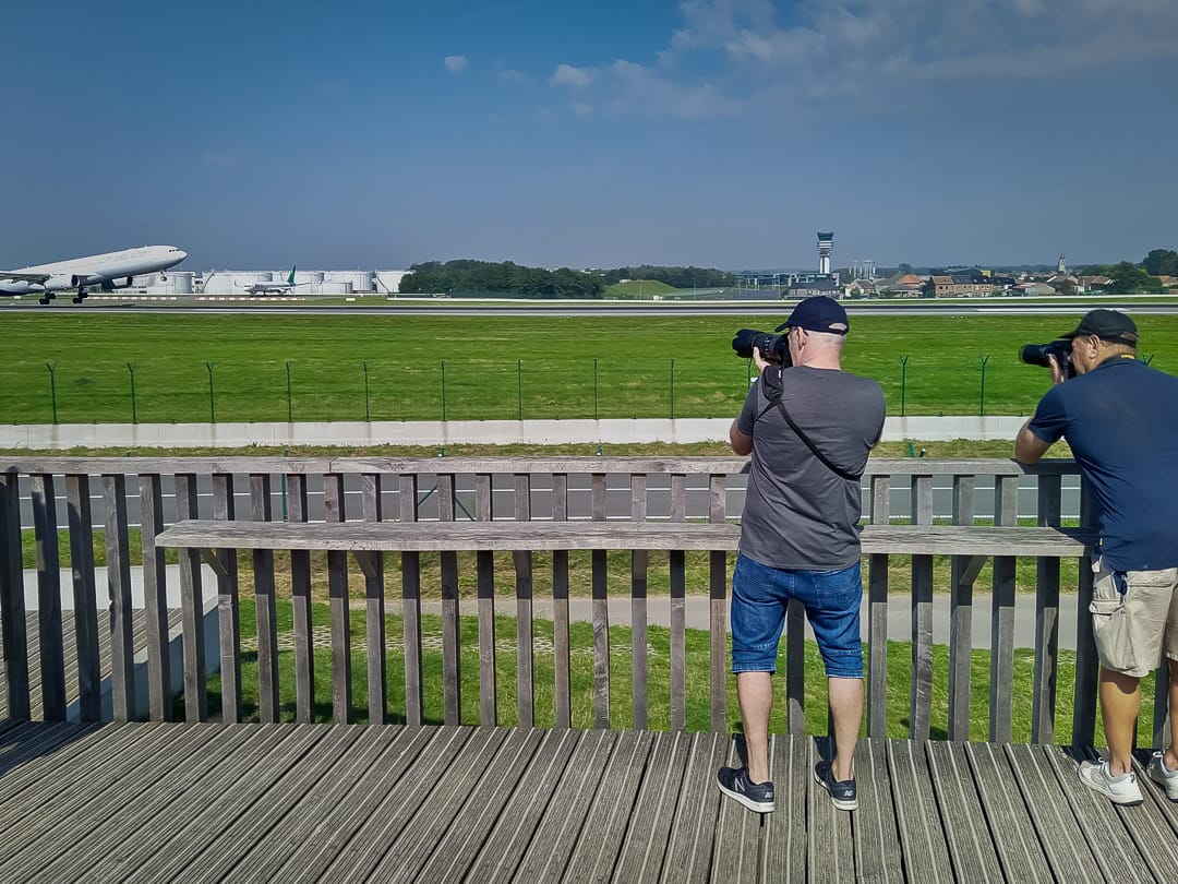 Spotter Location runway 25L, Belgium
