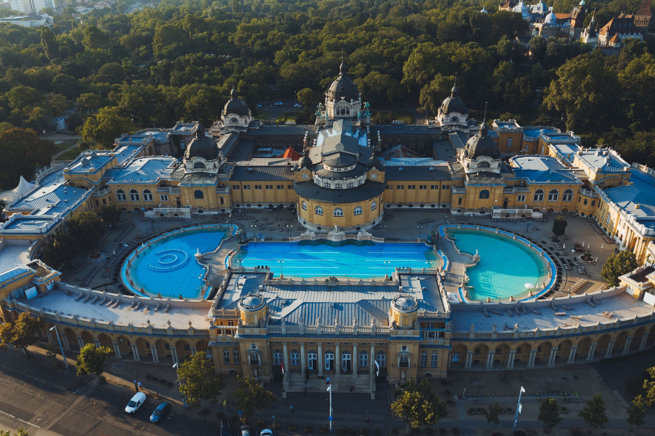 Szechenyi Thermal Bath, Budapest, Hungary