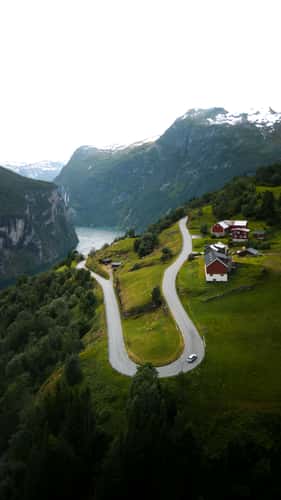 The different Geiranger view