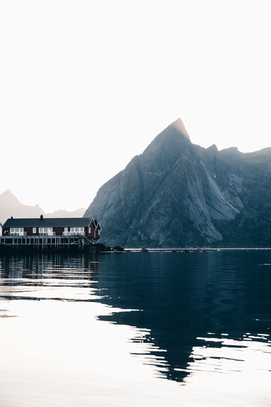 Triangle peak, Hamnøy, Norway