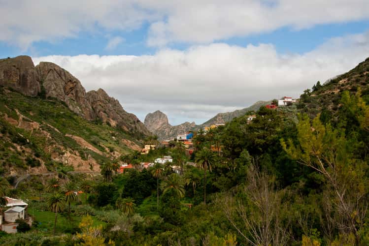 Vallehermoso with Roque Cano, La Gomera