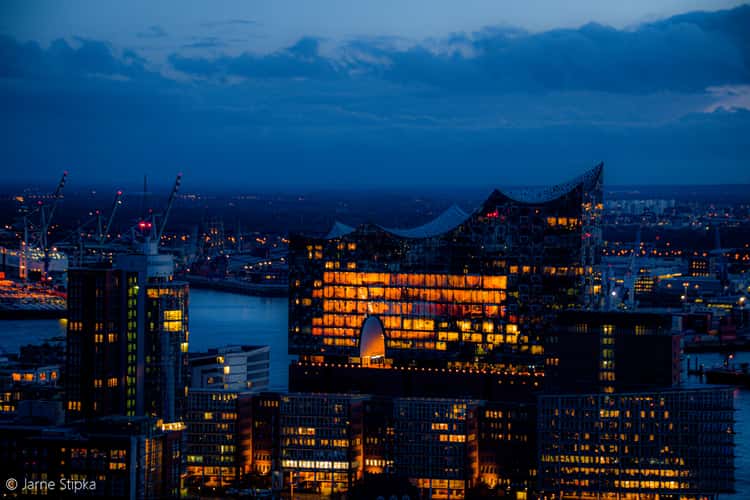 View from Saint Michael´s Church, Hamburg