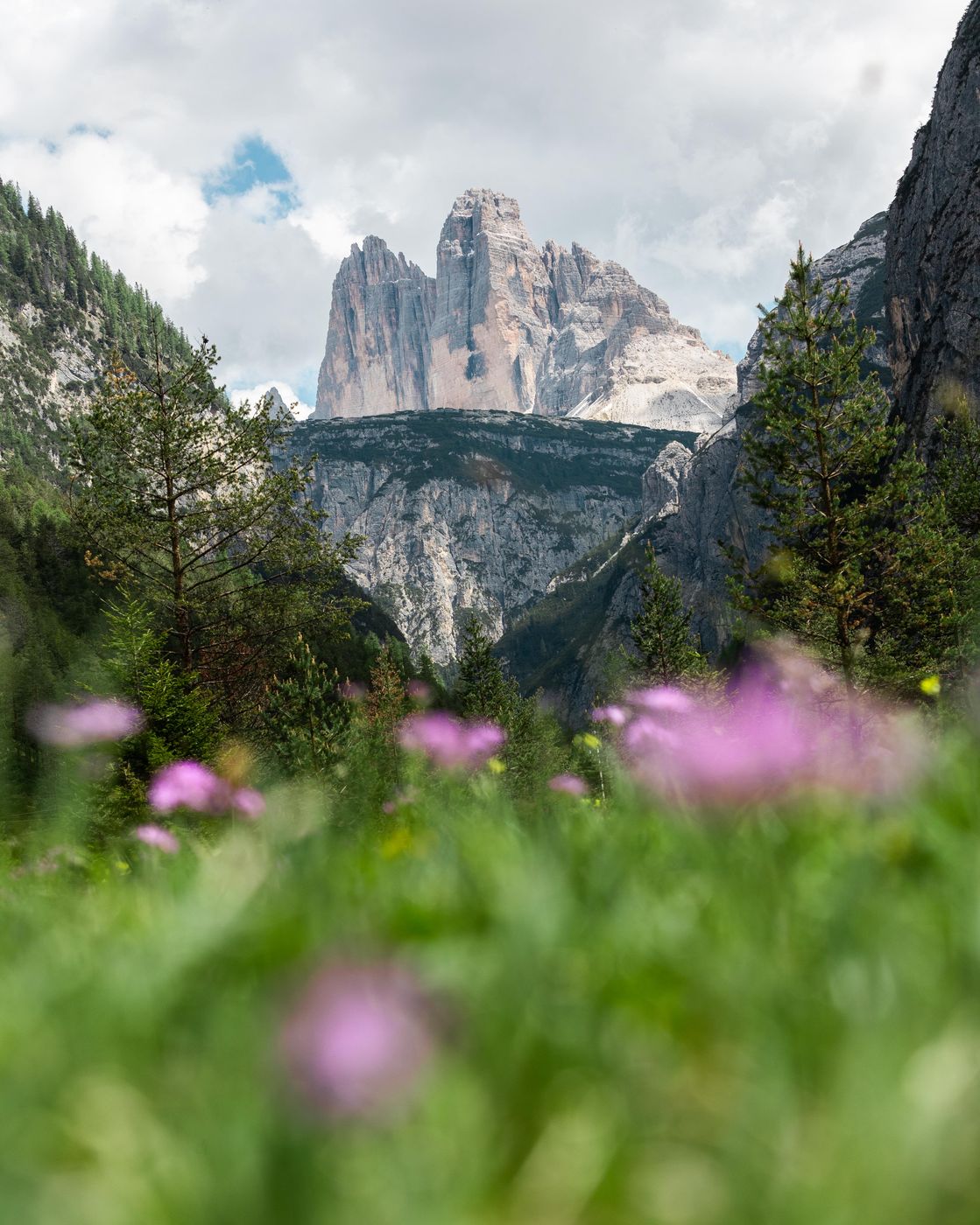 Vista Panoramica Tre Cime Lavaredo, Italy
