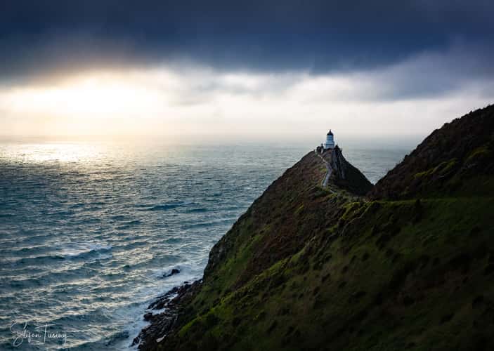 Way to Nugget Point Lighthouse