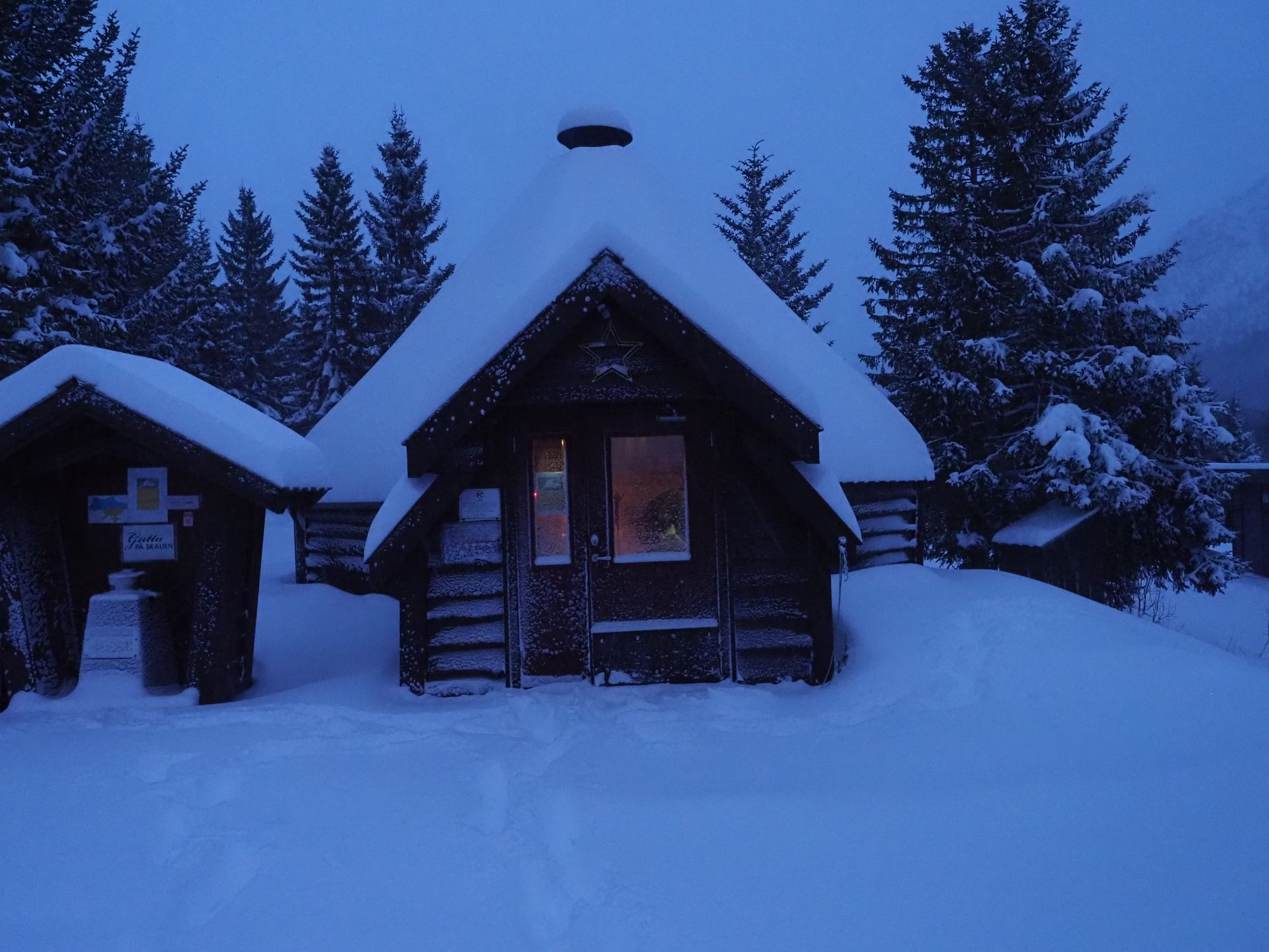Wooden Lavvo, Norway