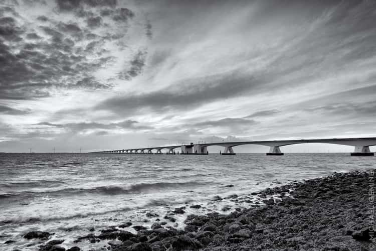 Zeeland Bridge Oosterschelde