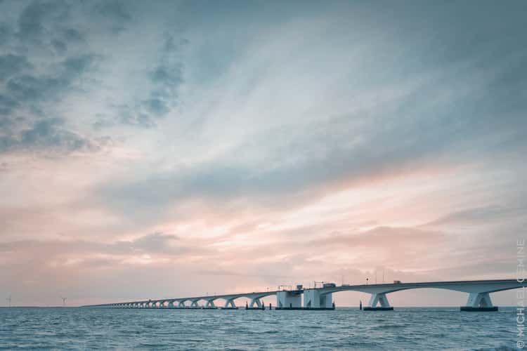 Zeeland Bridge Oosterschelde