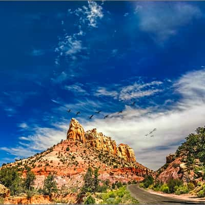 Zion Mount Carmel Highway, USA