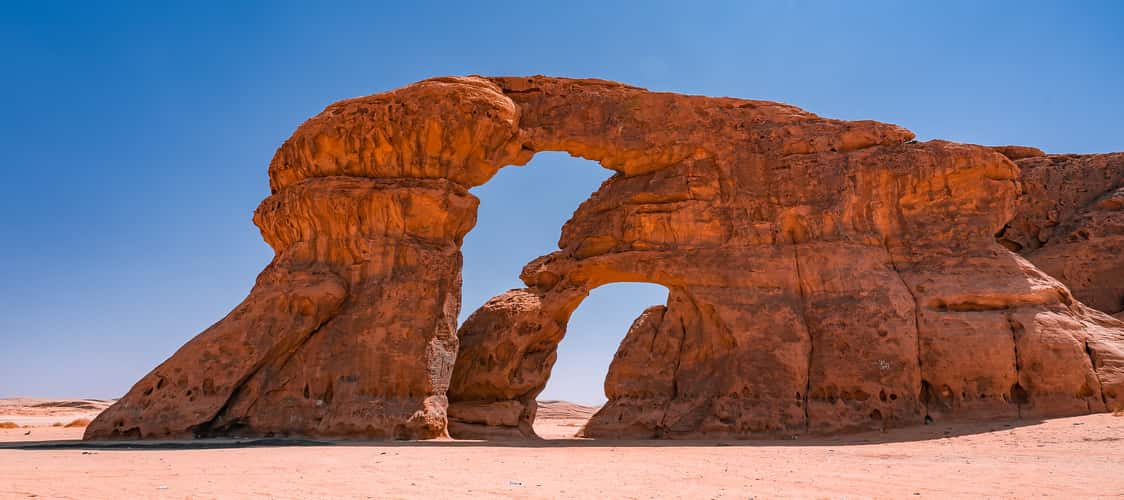 Arch Rock, Jabal Kharab, Saudi Arabia