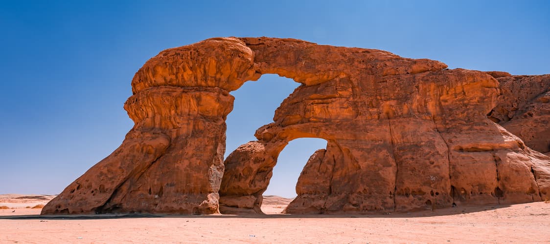 Arch Rock, Jabal Kharab, Saudi Arabia