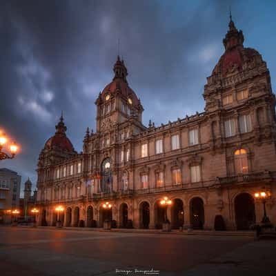 Ayuntamiento de ACoruña, Spain