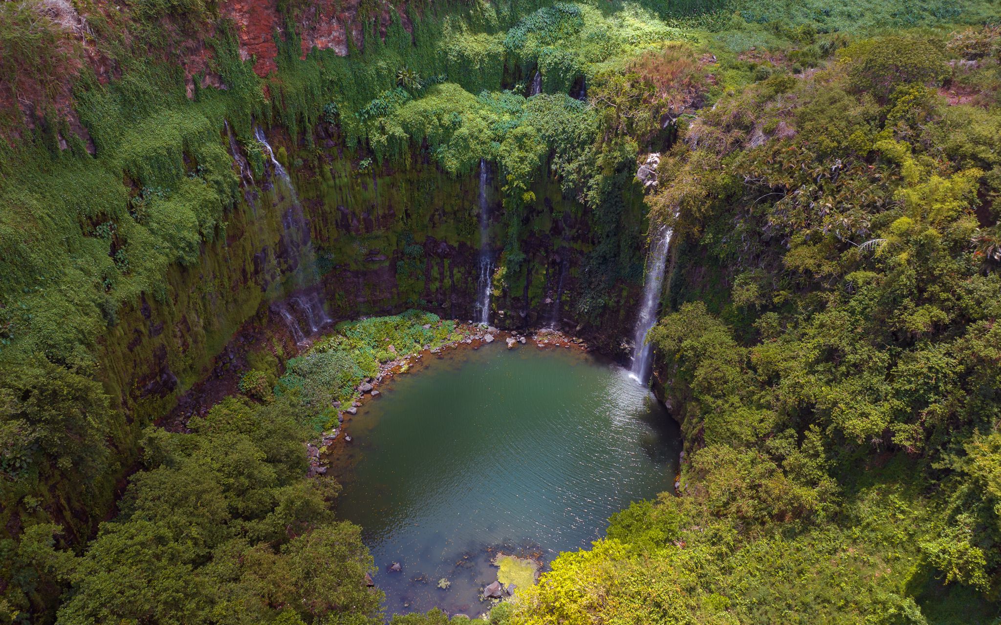Balfour waterfalls, Mauritius
