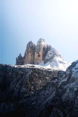Behind the Tre Cime