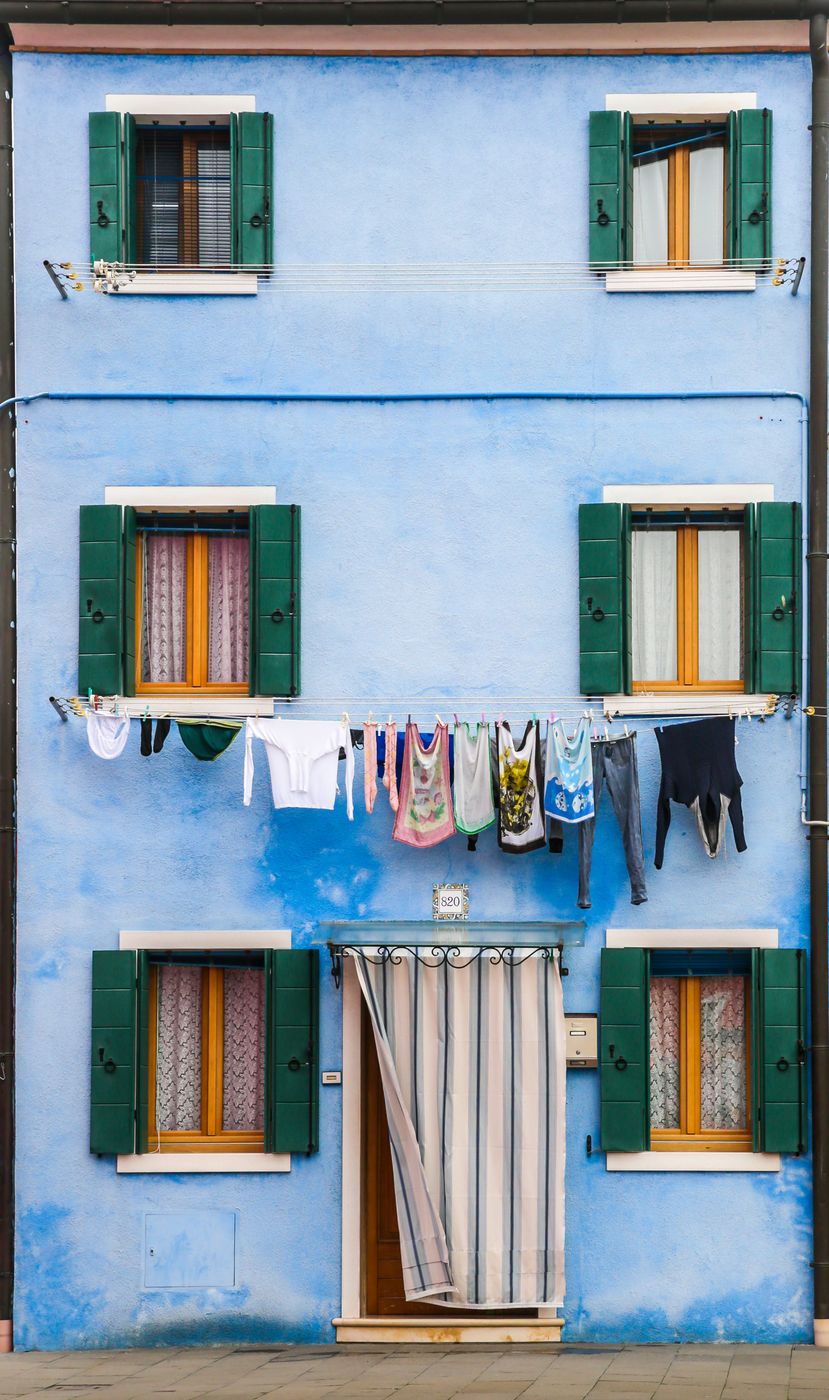 Campo Vigner Burano, Italy